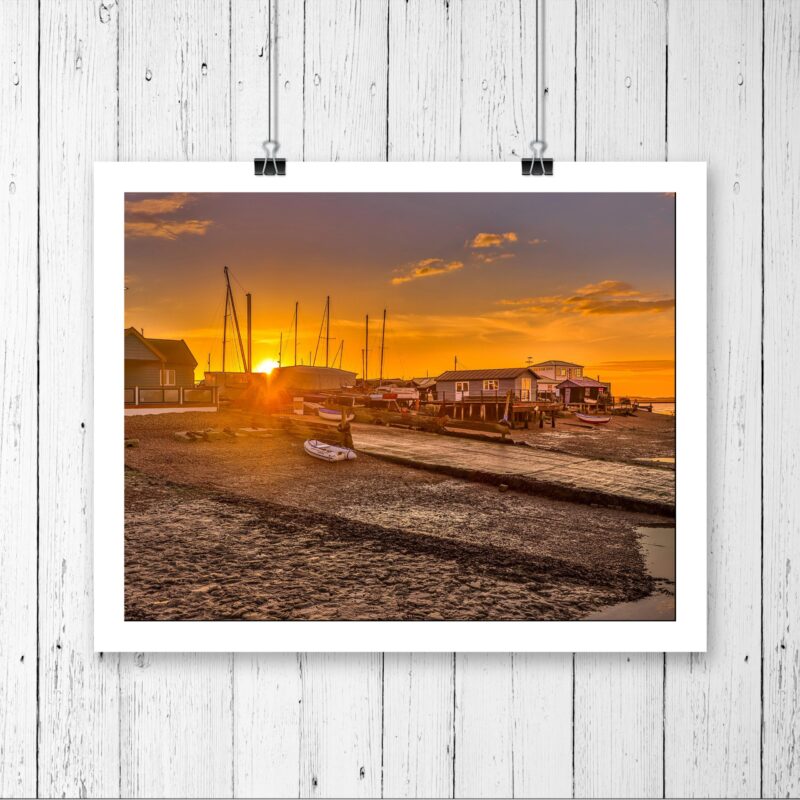 Felixstowe Ferry Sunset